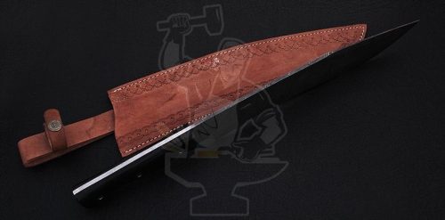 DAMASCUS MACHETE/KUKRI STYLE KNIFE - Image 4