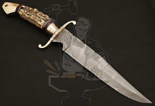 Damascus Bowie knives - Image 3