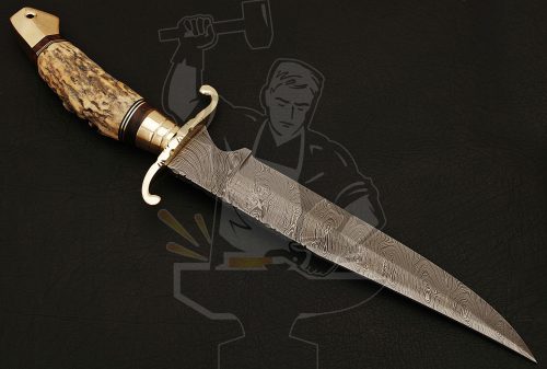 Damascus Bowie knives - Image 5