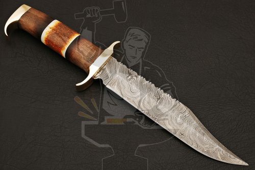 Damascus Bowie knives - Image 3