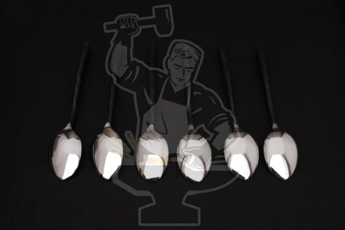 FORGED ARTISAN DINNER SPOONS (06 PIECE) - Image 2