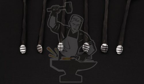 FORGED ARTISAN DINNER SPOONS (06 PIECE) - Image 4