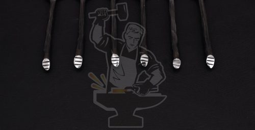 FORGED ARTISAN TEA SPOONS (06 PIECE) - Image 4