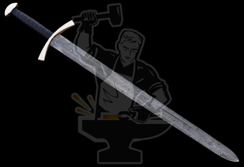 Damascus VIKING SWORD - Image 2