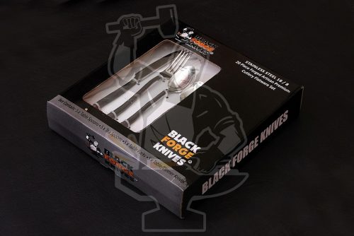 FORGED ARTISAN CUTLERY SET (20 PIECE) - Image 9