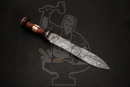 Damascus Gladius dagger - Image 2