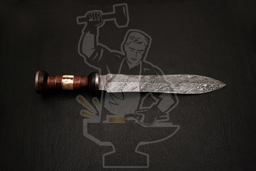 Damascus Gladius dagger - Image 4