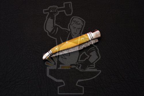 Damascus Laguiole Knife - Image 3