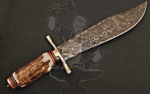 Damascus Bowie knives - Image 4