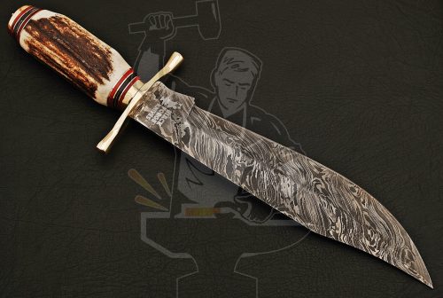 Damascus Bowie knives - Image 5