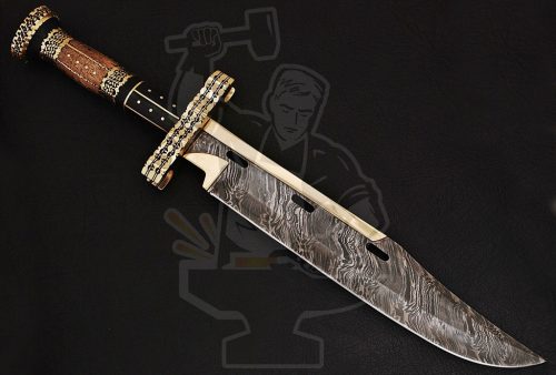 Damascus Bowie knives - Image 2