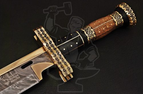 Damascus Bowie knives - Image 3
