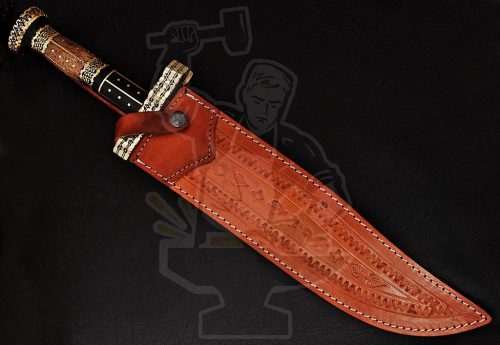 Damascus Bowie knives - Image 6