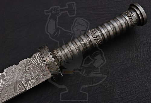 Damascus Tanto Sword - Image 3
