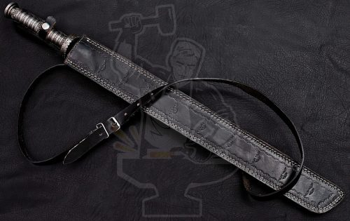 Damascus Tanto Sword - Image 6