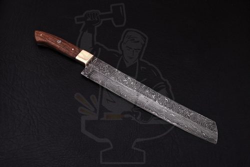 Damascus Bread Knife - Image 2