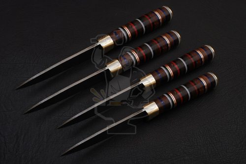 Damascus Pairing Knife Set (4 piece) - Image 3