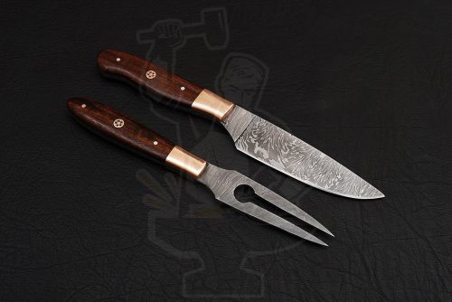 Damascus Carving Set (02 piece) - Image 2
