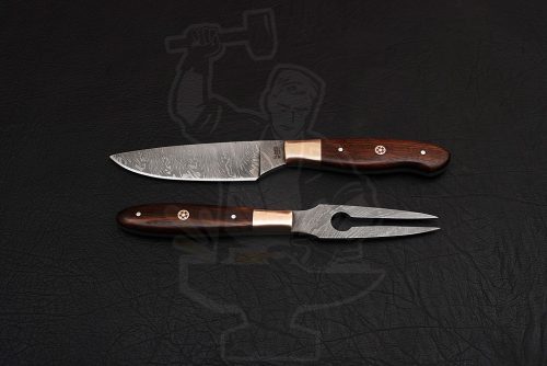 Damascus Carving Set (02 piece) - Image 5