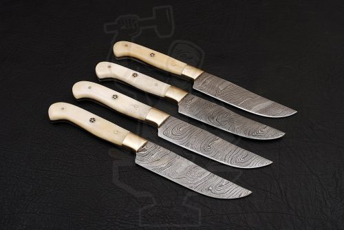 Damascus Steak Knife set (04 piece) - Image 2