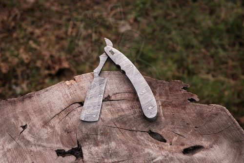 Damascus Straight razor - Image 3