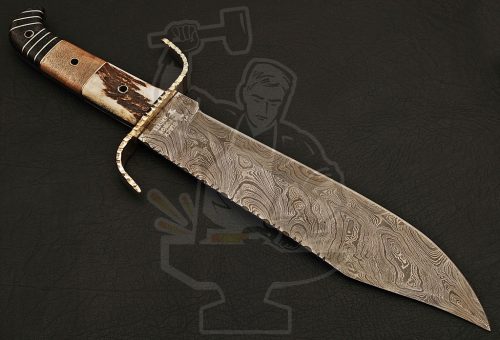 Damascus Bowie knives - Image 4