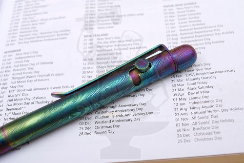 Damascus Anodized ballpoint Pen - Image 3