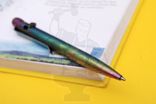 Damascus Anodized ballpoint Pen - Image 5