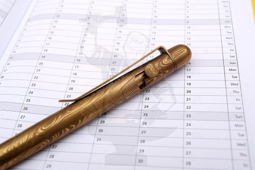 Damascus Anodized ballpoint Pen - Image 3