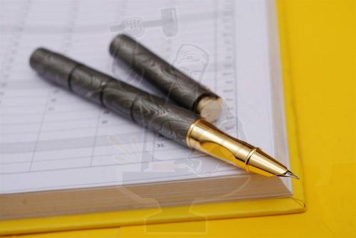 Damascus Fountain Pen - Image 6