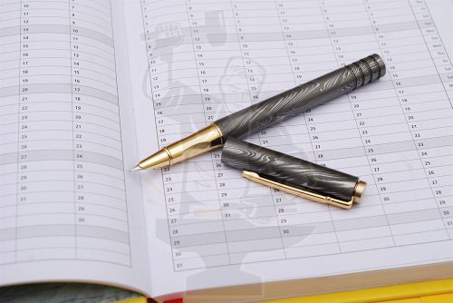 Damascus Fountain Pen - Image 4