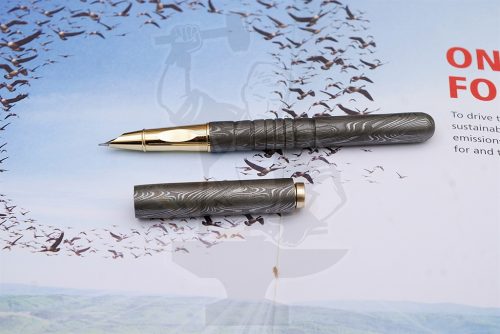 Damascus Fountain Pen - Image 3