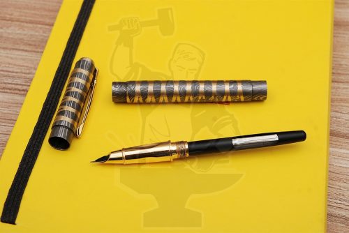 Damascus Fountain Pen - Image 4