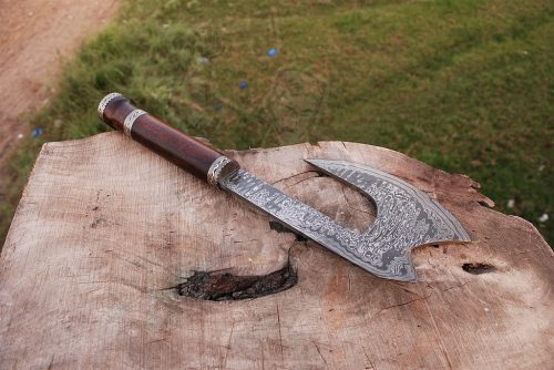 DAMASCUS TOMAHAWK - Image 4