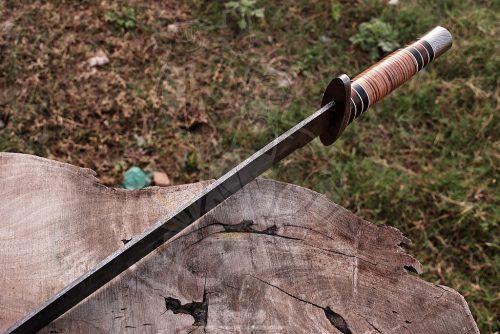 DAMASCUS TANTO KNIFE - Image 4
