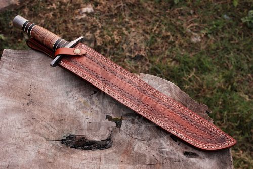 DAMASCUS TANTO KNIFE - Image 5