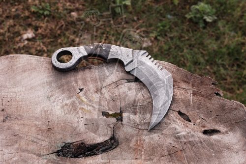 Damascus Fancy Karambit - Image 2