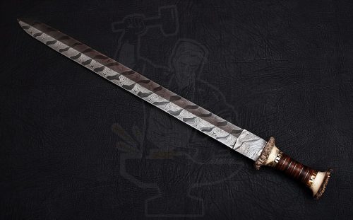 Damascus Gladius sword - Image 4