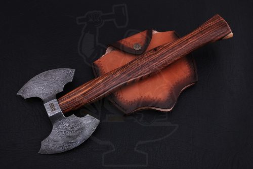 Damascus Double Head Tomahawk - Image 2