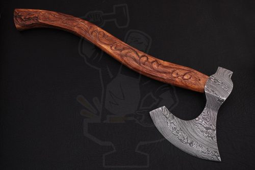 Damascus functional tomahawk - Image 2