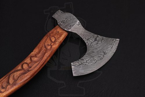 Damascus functional tomahawk - Image 3