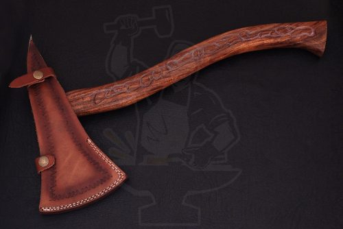 Damascus functional tomahawk - Image 5