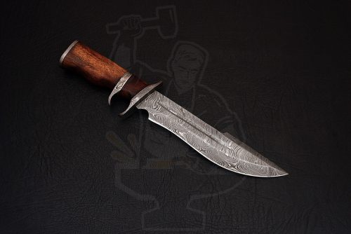 Damascus Sub Hilt Bowie - Image 2