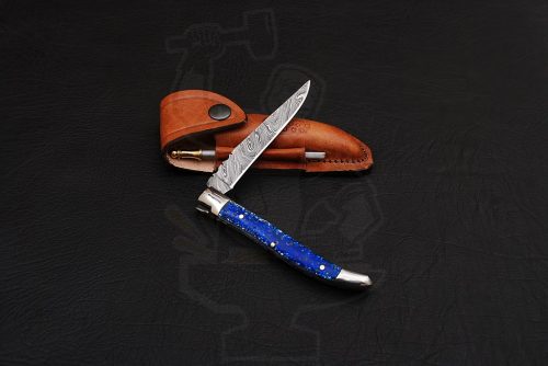 Damascus Laguiole Knife - Image 4