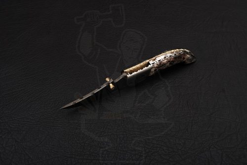 Damascus steel Handmade Liner Lock Knife - Image 5