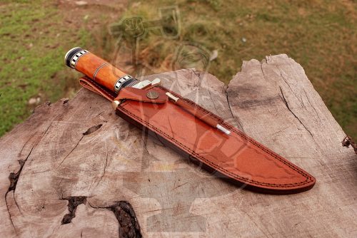 Damascus Bowie KNIFE - Image 6