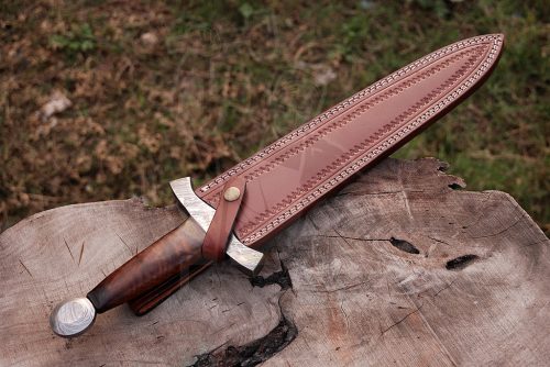 Damascus Celtic dagger - Image 5