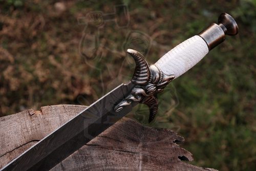 Damascus collectible dagger - Image 6