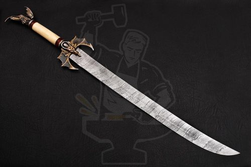 Damascus Collectible Dragon sword - Image 2