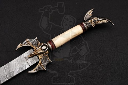 Damascus Collectible Dragon sword - Image 3